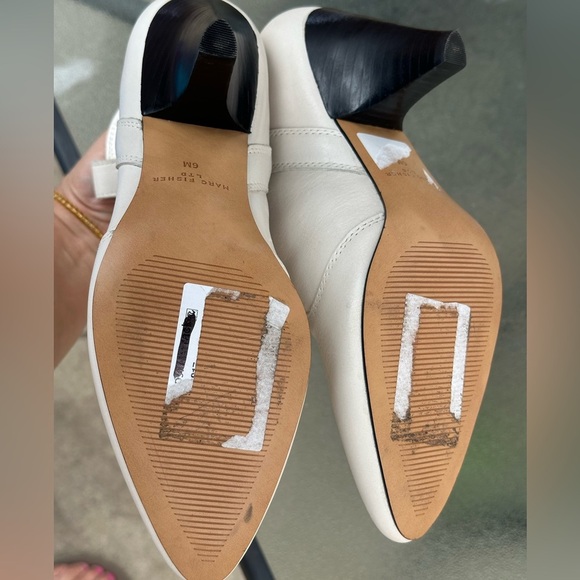 Marc Fisher Boots Women’s Size 6M Leather cone Heel Carrisa ankle boot NWOB - Picture 10 of 11